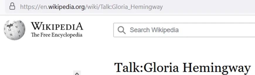 Wikipedia-Talk-Gloria-Hemingway.png