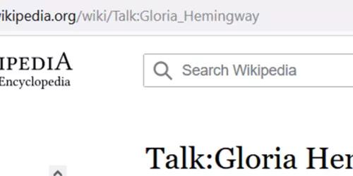 Wikipedia-Talk-Gloria-Hemingway.png